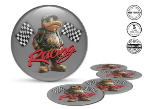 Car Rim Decal Style Premium Dome Edition